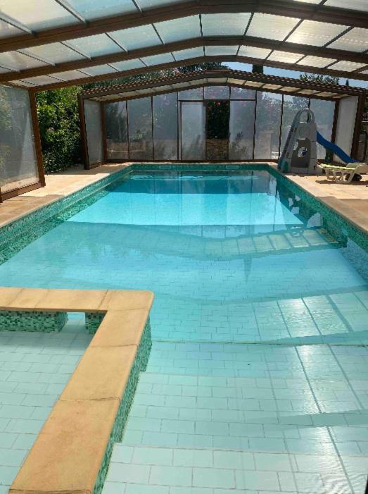 Chambres Privees Dans Maison Avec Grand Parc Et Piscine Proche Via Rhona Andancette Ngoại thất bức ảnh
